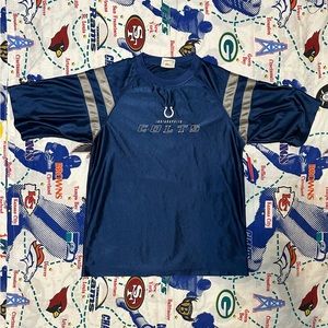 Vintage NFL Indianapolis Colts Basic Embroidered T Shirt